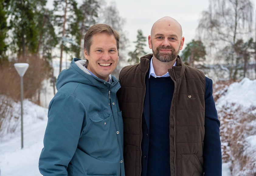 Olivier Girardot i Hydro Rein och Richard Larsson i IOWN.